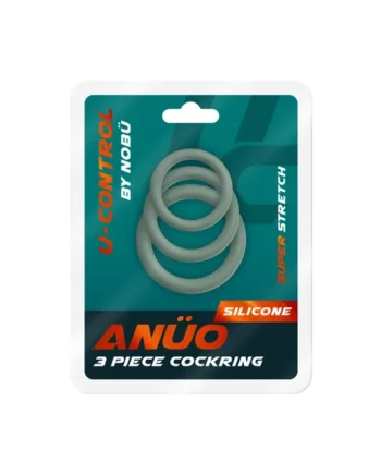 Nobü U-Control – Anüo 3pc Silicone Ring Set – Green