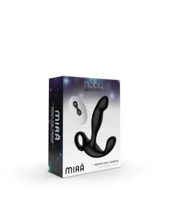Nobü Xplore-U – Mirä Anal Vibrator – Black