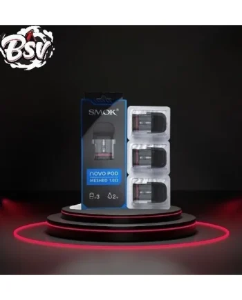 Novo Clear Pod Bright Black 1.0 Meshed