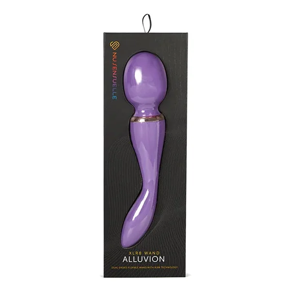 Nu Sensuelle Alluvion XLR8 Bendable Wand – Purple
