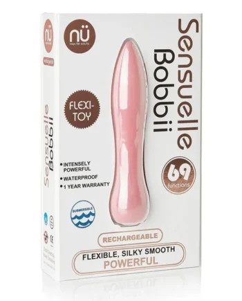 Nu Sensuelle Bobbii Flexible Vibe – 69 Function Millennial Pink