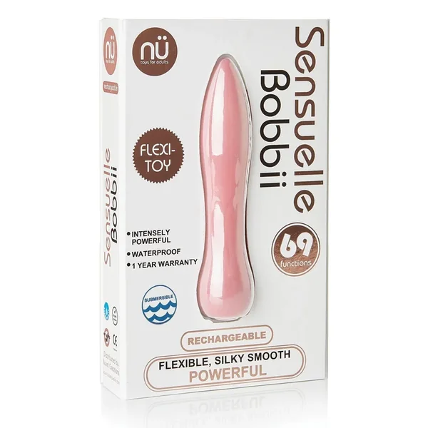 Nu Sensuelle Bobbii Flexible Vibe – 69 Function Millennial Pink