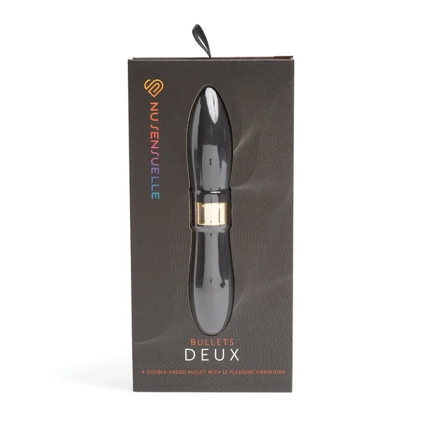 Nu Sensuelle Deux Two-Ended Bullet – Black
