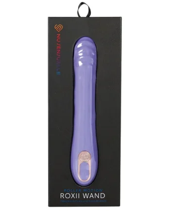 Nu Sensuelle Roxii Roller Motion Wand - Ultra Violet