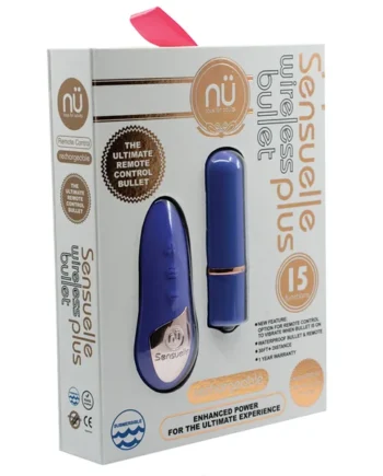 Nu Sensuelle Wireless Bullet Plus with Remote Control - Violet