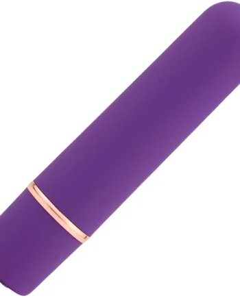 Nubii Tulla 10 Pattern Rechargeable Silicone Waterproof Bullet Vibrator By Nu Sensuelle - Purple