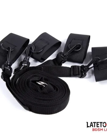 Nylon Velcro Bed Restraints with Plastic Hook