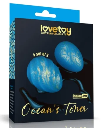 Oceans Toner Kegel Balls Set of 2