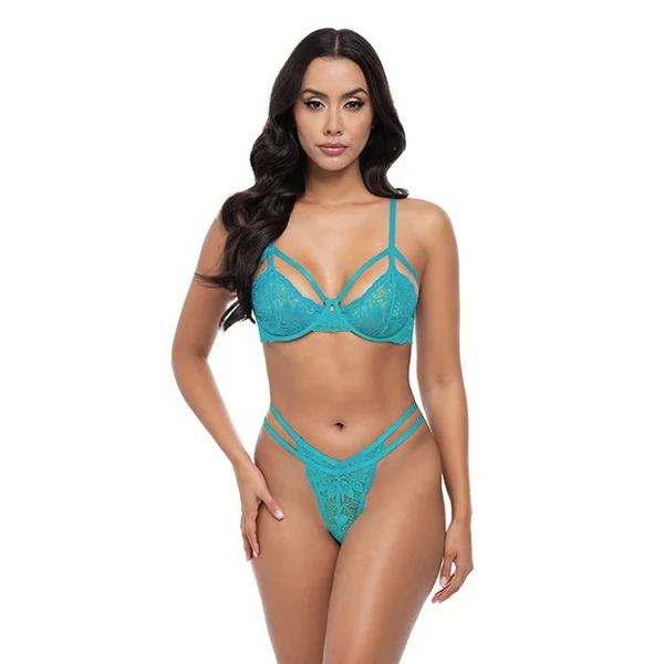 Oh La La Cheri Raya Lace Underwire Bra With Panty