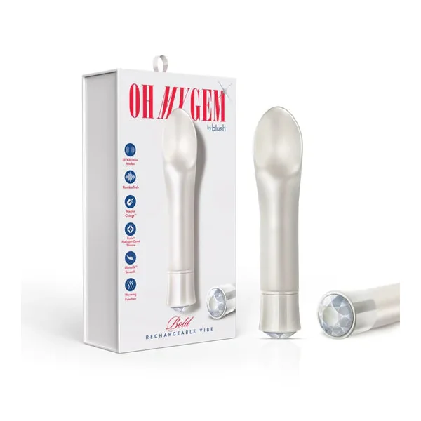 Oh My Gem Vibrator Bold by Blush Novelties