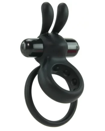 OHare Silicone Vibrating Cock Ring in Black