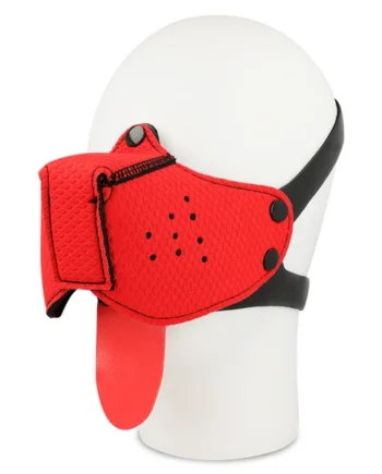 OHMAMA FETISH DOG MUZZLE - RED