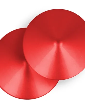 OHMAMA FETISH RED CIRCLE NIPPLE COVERS