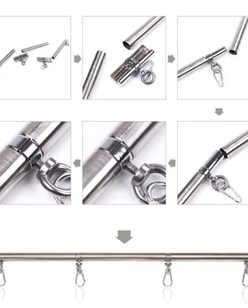 OHMAMA FETISH - RESTRAINT BAR 4 HOOKS