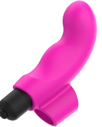 Ohmama finger vibrator pink neon xmas edition vibrating bullet sex toy