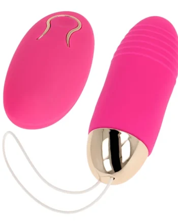 OHMAMA - REMOTE CONTROL VIBRATING EGG 10 SPEEDS PINK