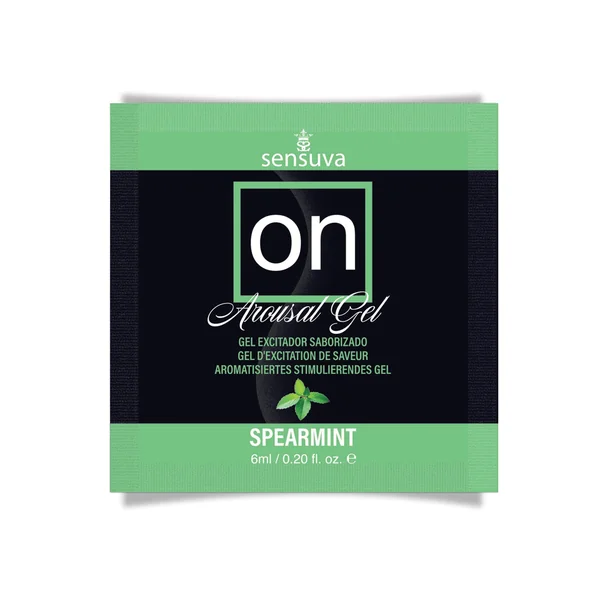 ON For Her Arousal Gel Single Use Packet - 6 ml Spearmint