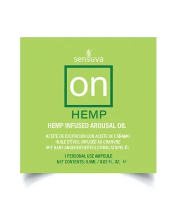 ON Hemp Arousal Oil - Single Use Ampoule Packet