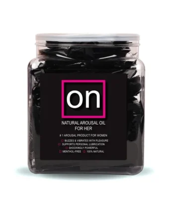 On Natural Arousal Oil - Original - 75 Piece Fishbowl - 0.3ml Ampoules