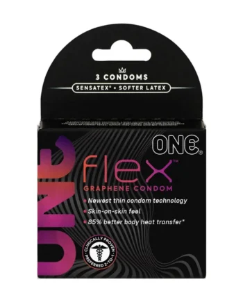 One Flex 3 Ct Condoms