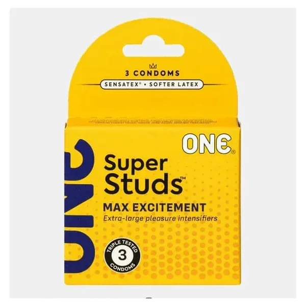 ONE Super Studs Condoms