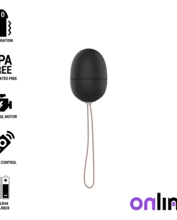 ONLINE - REMOTE CONTROL VIBRATING EGG S BLACK