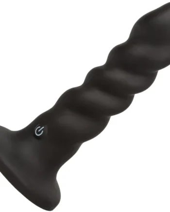 Onyxxx™ Rechargeable Rippled Vibrating Silicone Probe By CalExotics