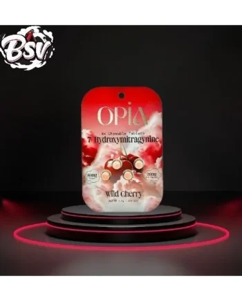 Opia 4ct 7-Hydroxymitragynine 20mg Tablets Wild Cherry