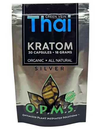 OPMS 30 Capsules 18 Grams Green Vein Thai