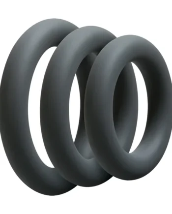 OPTIMALE 3 C-RING SET THICK SLATE