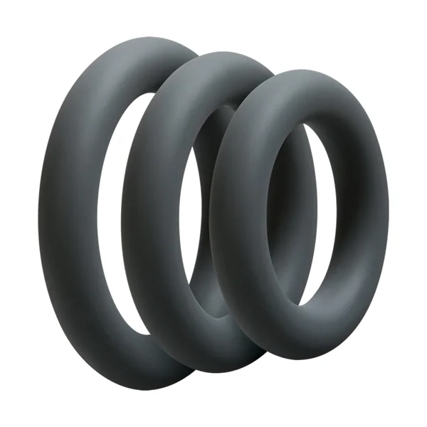 OPTIMALE 3 C-RING SET THICK SLATE