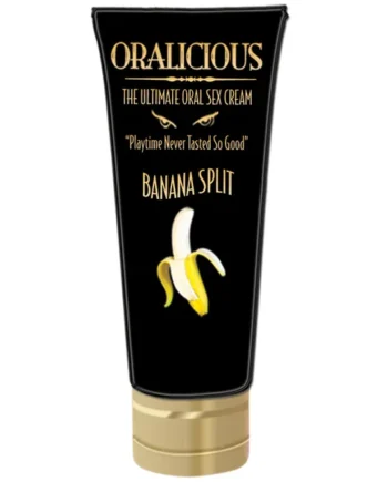 Oralicious Oral Sex Cream - Banana Split 2oz