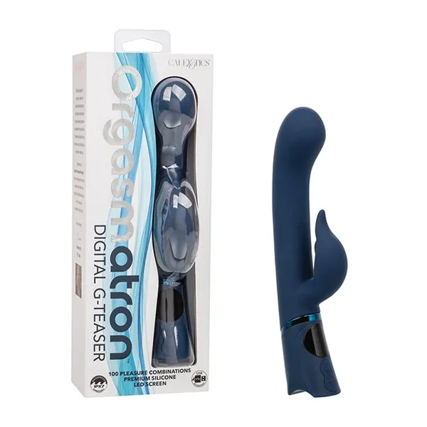 Orgasmatron Digital G-Teaser Vibrator – Blue