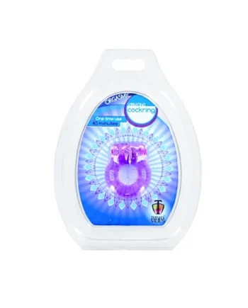 Orgasmic Vibrating Cock Ring - Purple