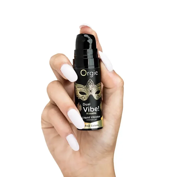 Orgie Dual Vibe Piña Colada Intimate Arousal Gel