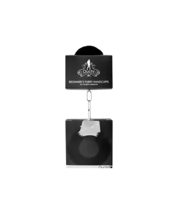 Ouch! – Beginner’s Handcuffs Furry – Black