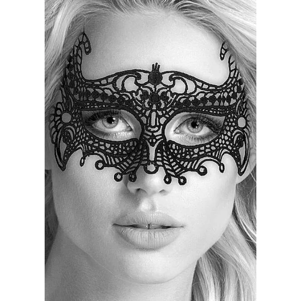 OUCH! B&W LACE EYE MASK – EMPRESS