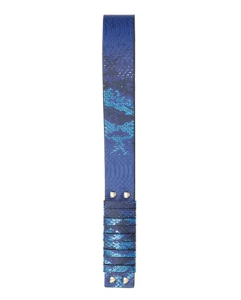 Ouch! Florence Holographic Snake Print Faux Leather Slapper Paddle