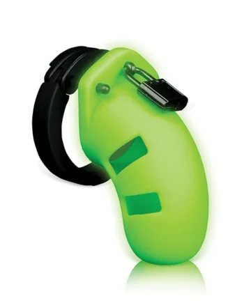 Ouch! Glow in the Dark Silicone Cock Cage