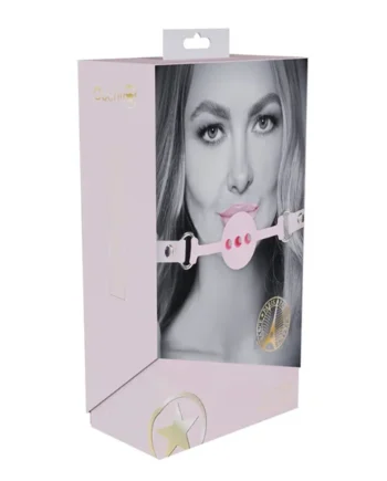 Ouch! International Paris Collection Silicone Ball Gag Pink