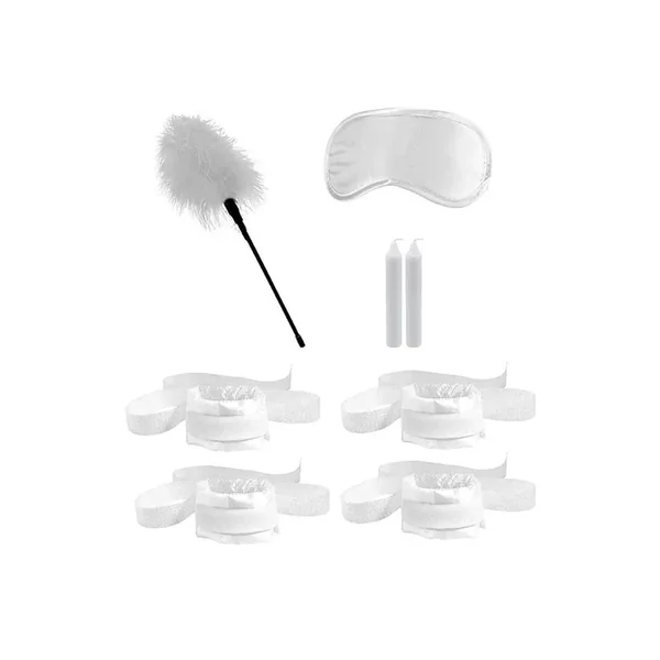 Ouch! Kits Beginners Bondage Kit 5pc – White