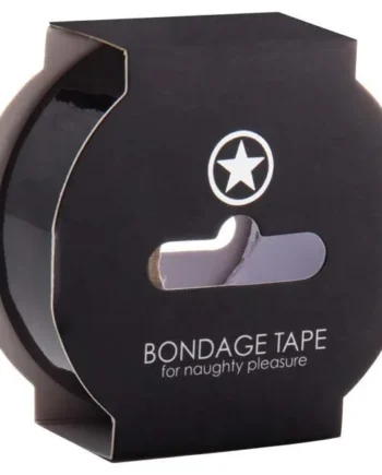 Ouch! Non Sticky Bondage Tape-(oubt003blk)