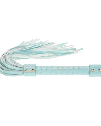 Ouch! Paris Holographic Faux Leather Flogger