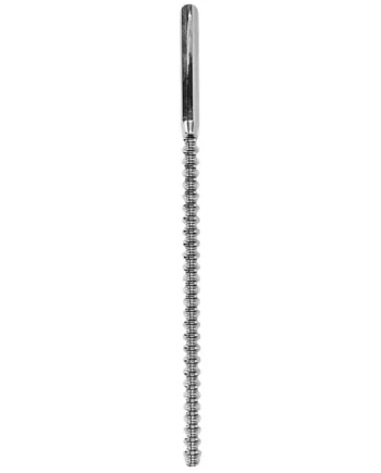 Ouch! Ribbed 10mm Steel Urethral Dilator