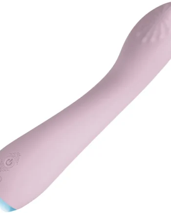OVO Ciana Rechargeable Silicone G-Spot Vibrator With LED Base - Pink