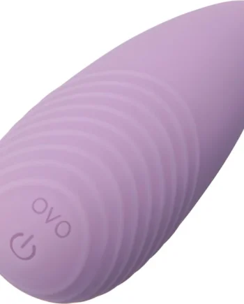 OVO Gobi Rechargeable Silicone Lay-On Clitoral Vibrator - Purple