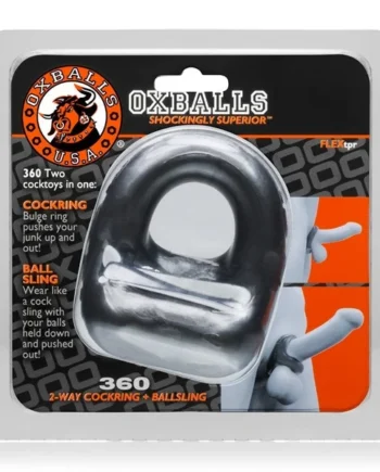 Oxballs 360 Cock Ring & Ball Sling - Steel
