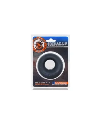 OxBalls Bigger Ox Thick Cock Ring, Black Ice