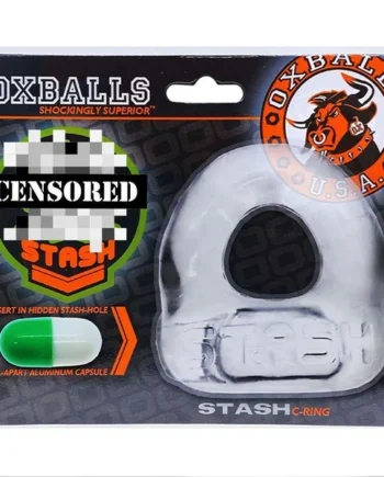 Oxballs Stash Cockring with Aluminum Capsule Insert