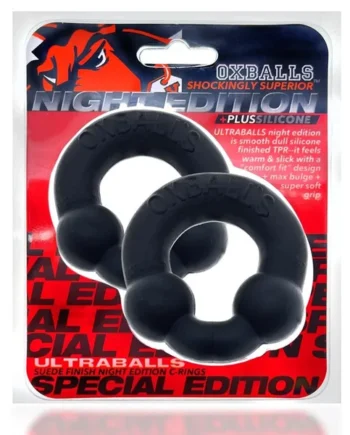 Oxballs ULTRABALLS Cockrings - Night Edition (2 Pack)